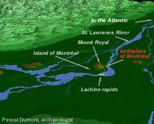 Vieux-Montréal, vue régionale