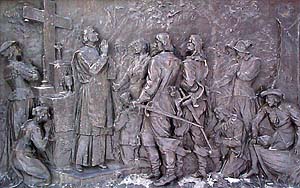 La première messe à Montréal