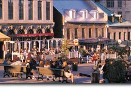 La place Jacques-Cartier
