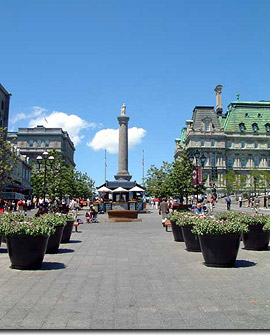 La place Jacques-Cartier