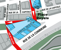 Detailed neighbourhood map